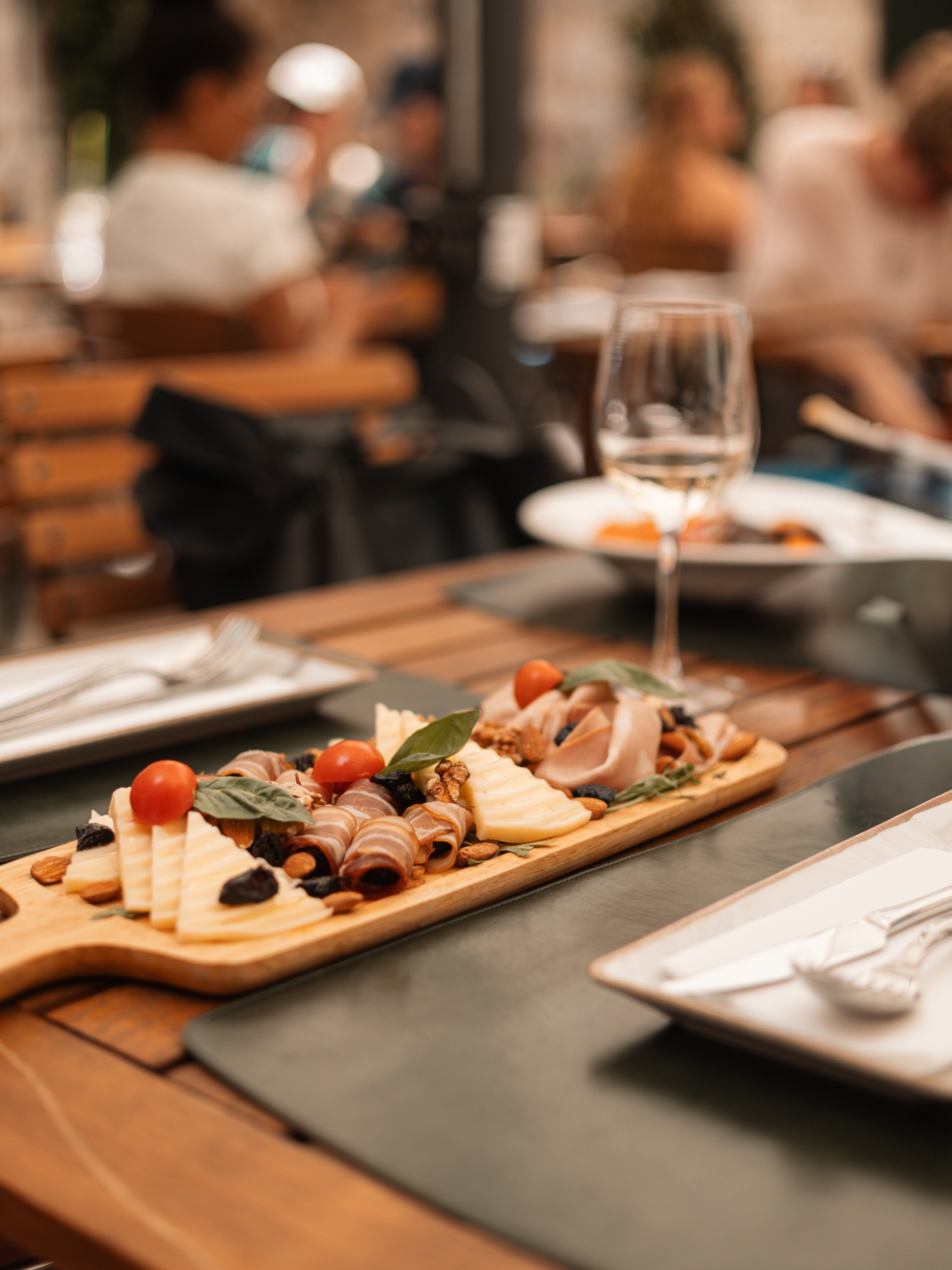 Prosciutto & cheese board